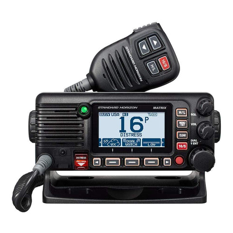 Standard Black VHF/AIS Integrated GPS/AIS/NMEA2000 #GX2400B