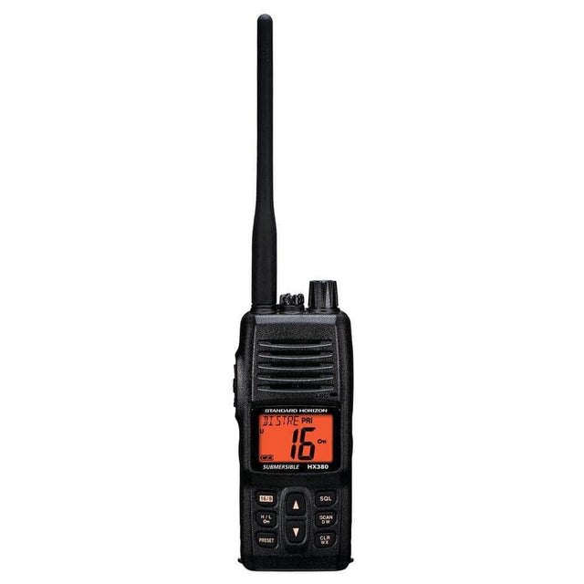 Standard Horizon Qualifies for Free Shipping Standard Horizon Handheld VHF 5w Commercial #HX380