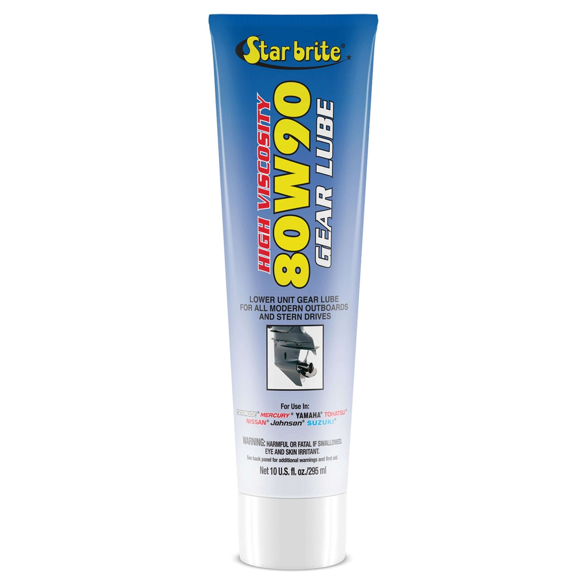 Star Brite 10 oz Tube Lower Unit Gear Lube 80w 90 #027010