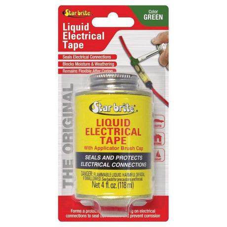 Star Brite Qualifies for Free Shipping Star Brite 4 oz Green Liquid Electrical Tape #84106