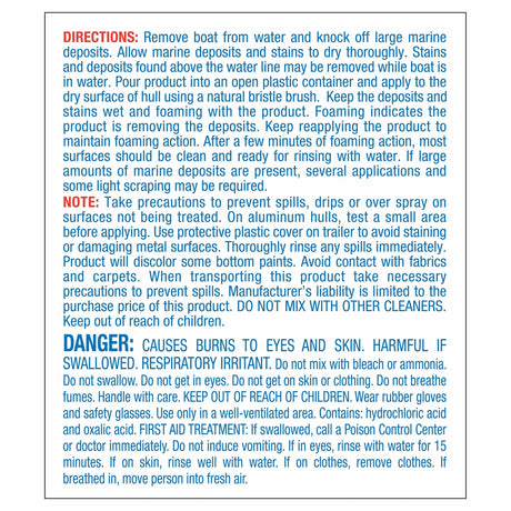 Star Brite Qualifies for Free Shipping Star Brite EZ-ON EZ-OFF Hull and Bottom Cleaner #92800