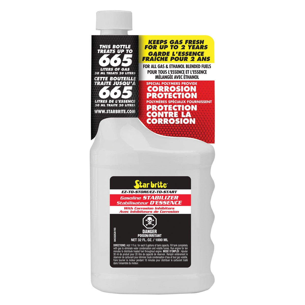 Star Brite Qualifies for Free Shipping Star Brite Ez Store Ez Start Gas Additive 32 oz #084332