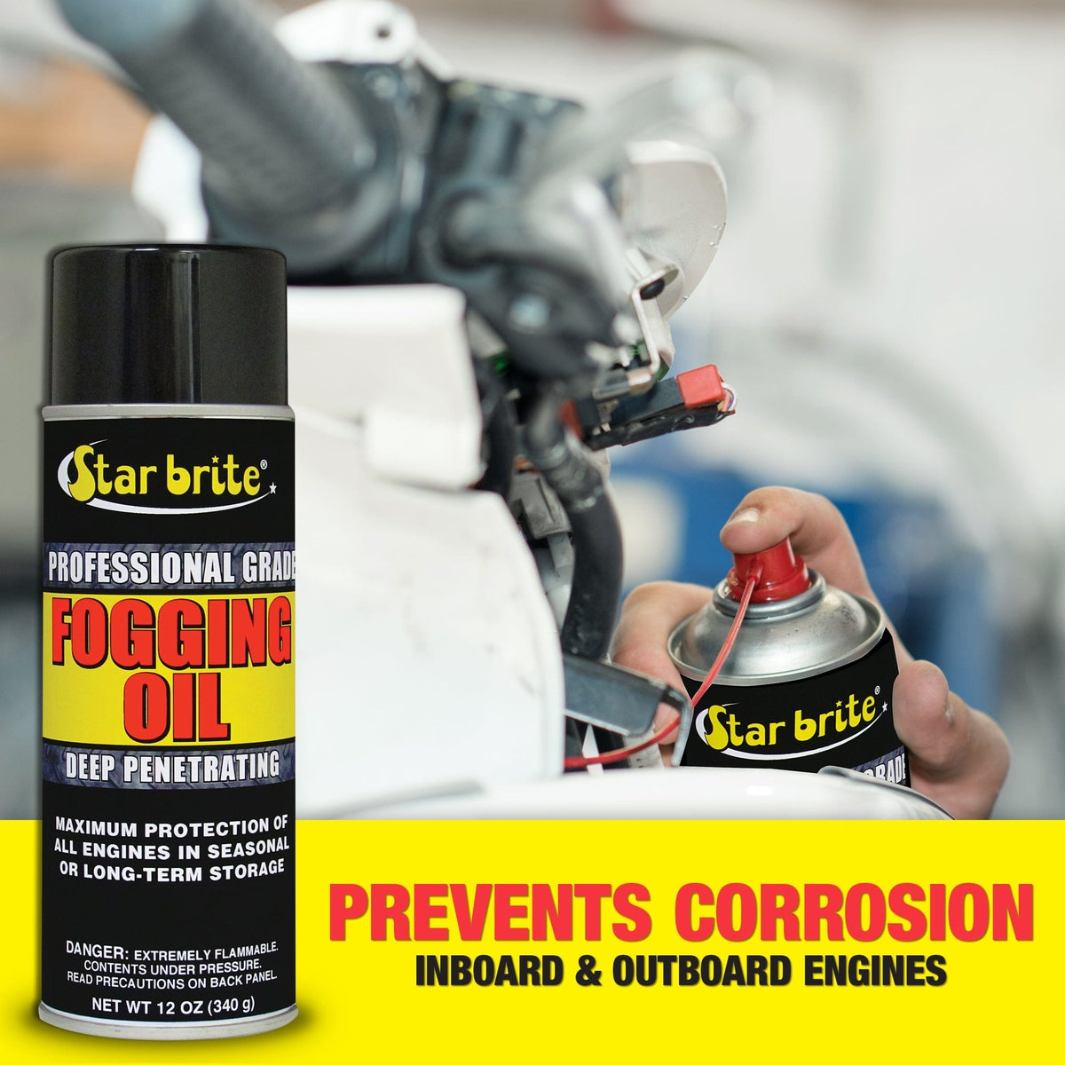 Star Brite Qualifies for Free Shipping Star brite Fogging Oil 12 Oz Can #084812