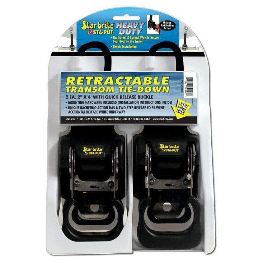 Star Brite Qualifies for Free Shipping Star Brite Heavy Duty Retractable Tie-Down #060428