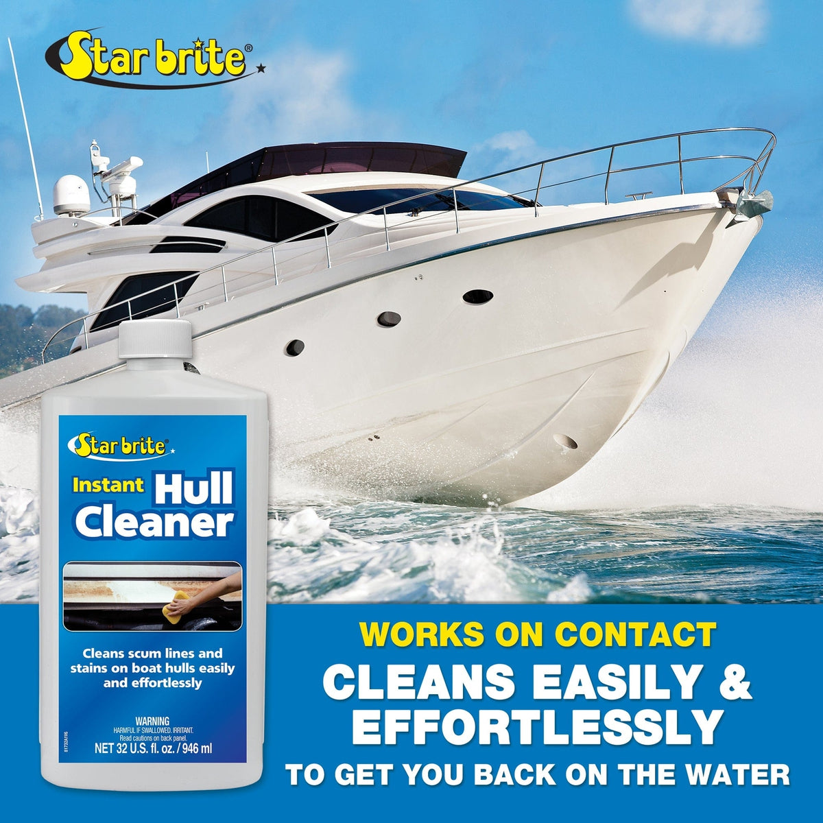Star Brite Qualifies for Free Shipping Star Brite Hull Cleaner Gallon #081700N