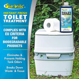 Star Brite Qualifies for Free Shipping Star Brite Instant Fresh Toilet Treatment Lemon Scent 32 oz #71732