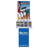 Star Brite Not Qualified for Free Shipping Star Brite Marine Chemical/Polish Display 2 Tier #083690
