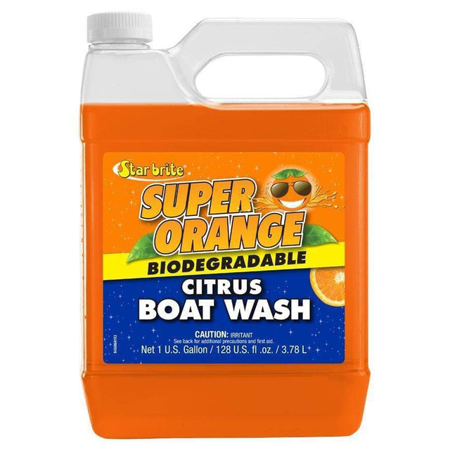 Star brite Qualifies for Free Shipping Star brite Orange Citrus Boat Wash Gallon #094500