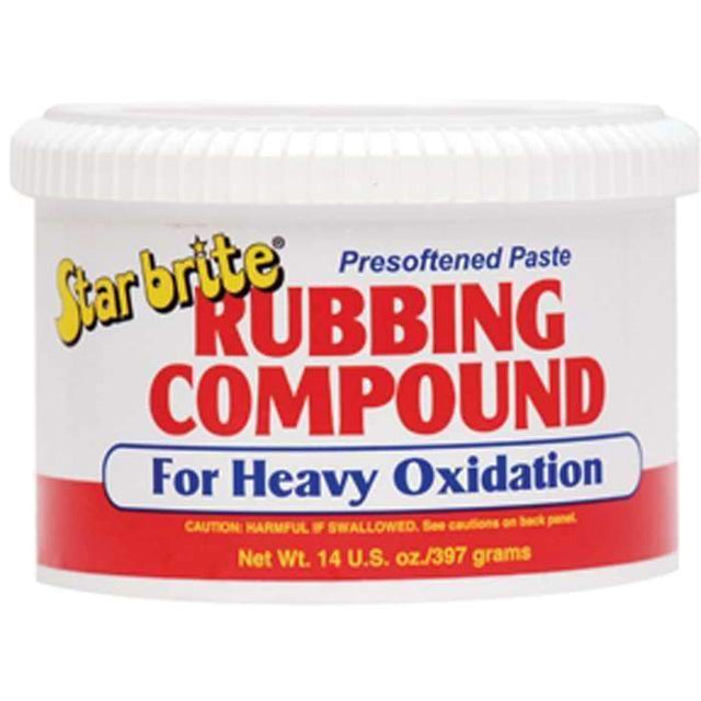 Star Brite Qualifies for Free Ground Shipping Star Brite Paste Rubbing Compound Heavy Oxidation #82616