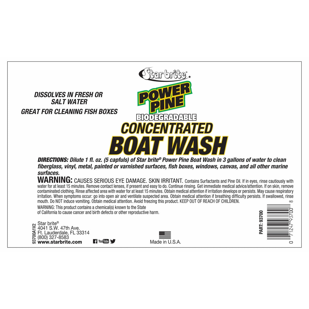 Star brite Qualifies for Free Shipping Star brite Power Pine Boat Gallon #093700