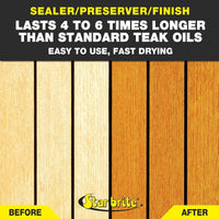 Star Brite Qualifies for Free Shipping Star Brite Premium Teak Oil Gallon #085100