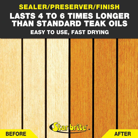 Star Brite Qualifies for Free Shipping Star Brite Premium Teak Oil Gallon #085100
