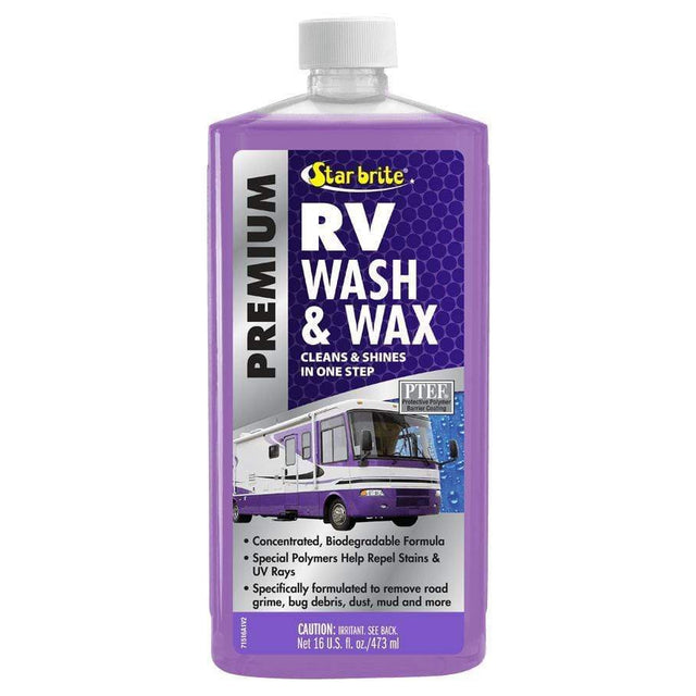 Star Brite Qualifies for Free Shipping Star Brite RV Wash and Wax 16 oz #071516P