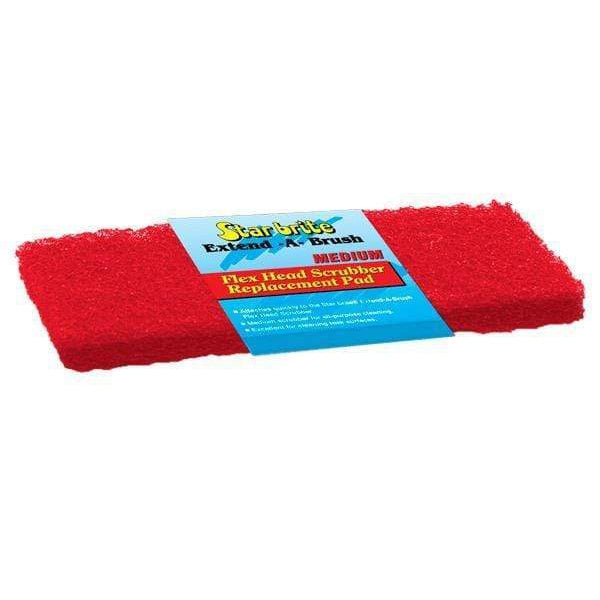 Star brite Qualifies for Free Shipping Star brite Scrub Pad Flex Head Medium Red #040126