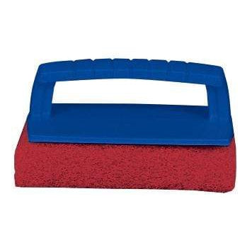 Star brite Qualifies for Free Shipping Star brite Scrub Pad with Handle Medium Red #040130