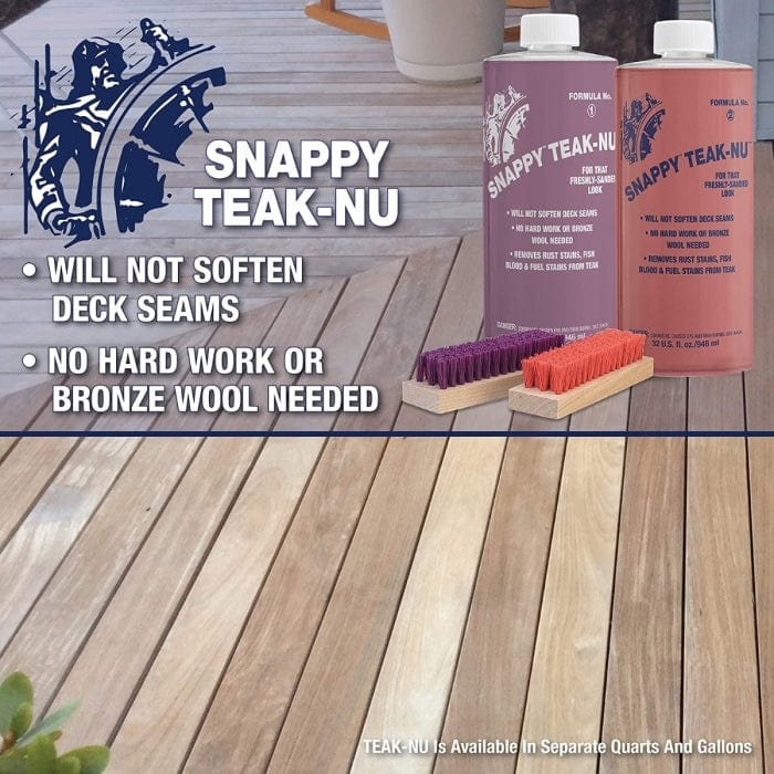 Star Brite Qualifies for Free Shipping Star brite Snappy Teak-Nu Kit 32 oz 2-pk #STN-QKIT