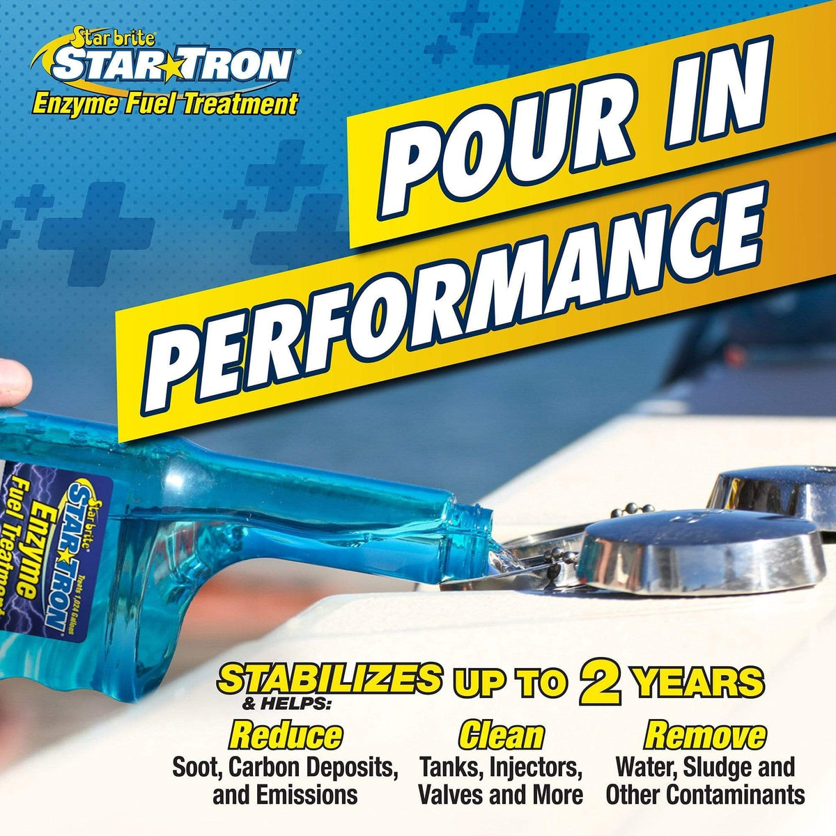 Star Brite Qualifies for Free Shipping Star Brite Star Tron Enzyme Fuel Treatment Diesel Formula Gallon #93100
