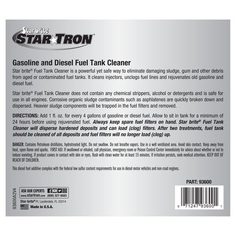 Star brite Qualifies for Free Shipping Star brite Star Tron Tank Cleaner Gallon #093600