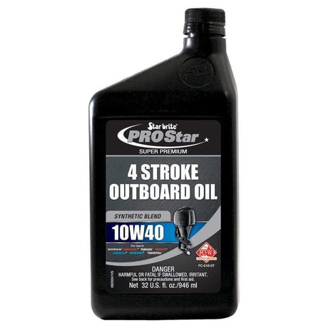 Star Brite Qualifies for Free Shipping Star Brite Super Premium Synthetic Blend 4 Stroke Oil 10W40 Quart #28232