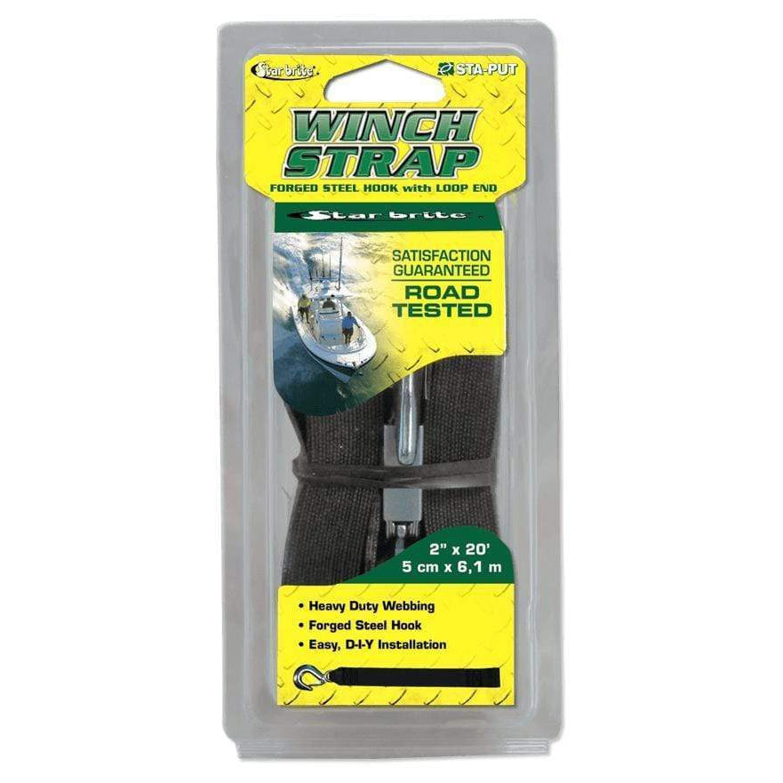 Star Brite Qualifies for Free Shipping Star Brite Winch Strap with Loop 2" x 20' #060096