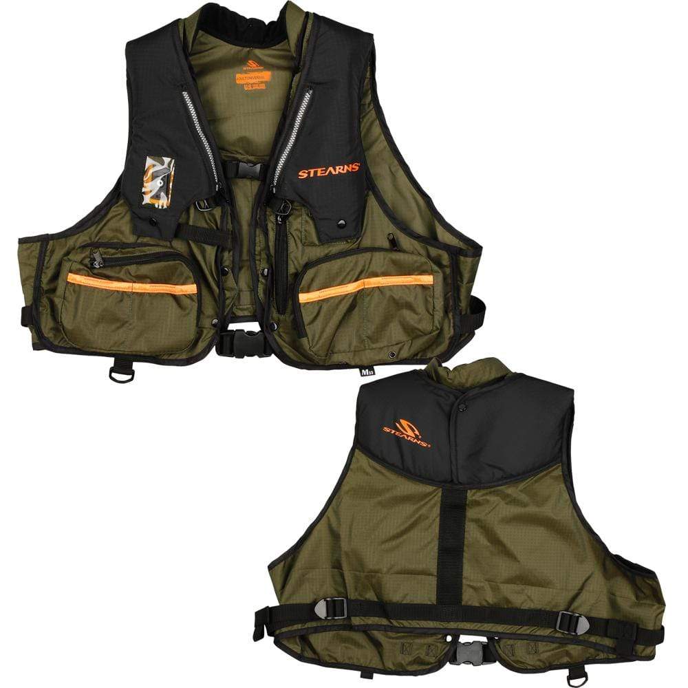 Stearns Hazardous Item - Not Qualified for Free Shipping Stearns 1248 Adult Inflatable Vest S/M Hunt/Fish #2000013814