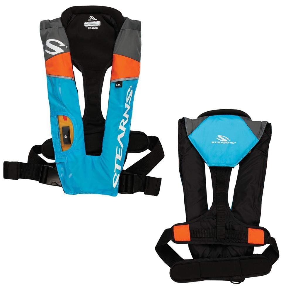 Stearns Hazardous Item - Not Qualified for Free Shipping Stearns 1493 33g Manual/Auto Inflatable PFD Blue #2000013886
