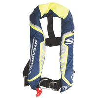Stearns Qualifies for Free Shipping Stearns C-Tek 38g A/M Inflatable Life Vest Blue/Yellow #3000004369