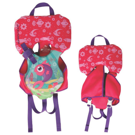 Stearns Qualifies for Free Shipping Stearns Puddle Jumper Infant Hydroprene Life Vest Pink Fish #2000023531