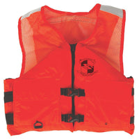 Stearns Qualifies for Free Shipping Stearns Work Zone Gear Life Vest I424 2XL Orange #2000011413