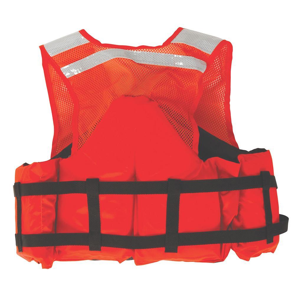 Stearns Work Zone Gear Life Vest I424 3XL Orange #2000011414