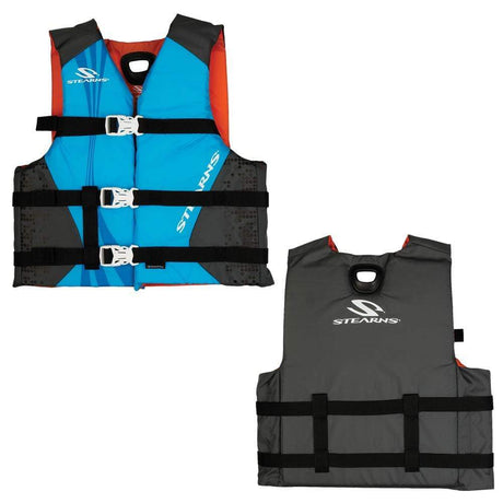 Stearns Qualifies for Free Shipping Stearns Youth Antimicrobial Life Jacket Wave 50-90 lb #2000029258