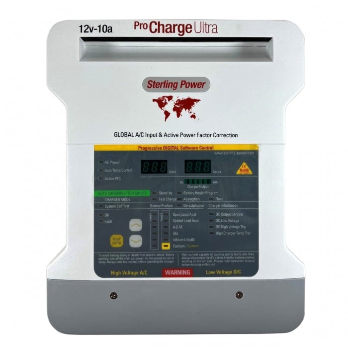 Sterling Power Qualifies for Free Shipping Sterling Power Pro Charge Ultra 12v 10a 2-Bank Charger #PCU1210