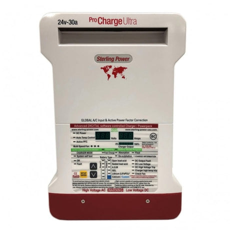 Sterling Power Qualifies for Free Shipping Sterling Power Pro Charge Ultra 24v 30a 3-Bank Charger #PCU2430