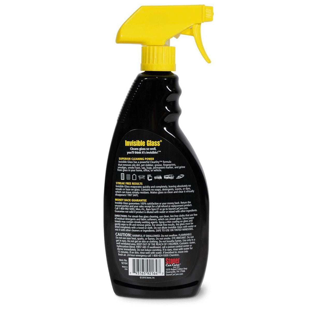 Stoner Car Care Qualifies for Free Shipping Stoner Car Care Invisible Glass Glass Cleaner #92164