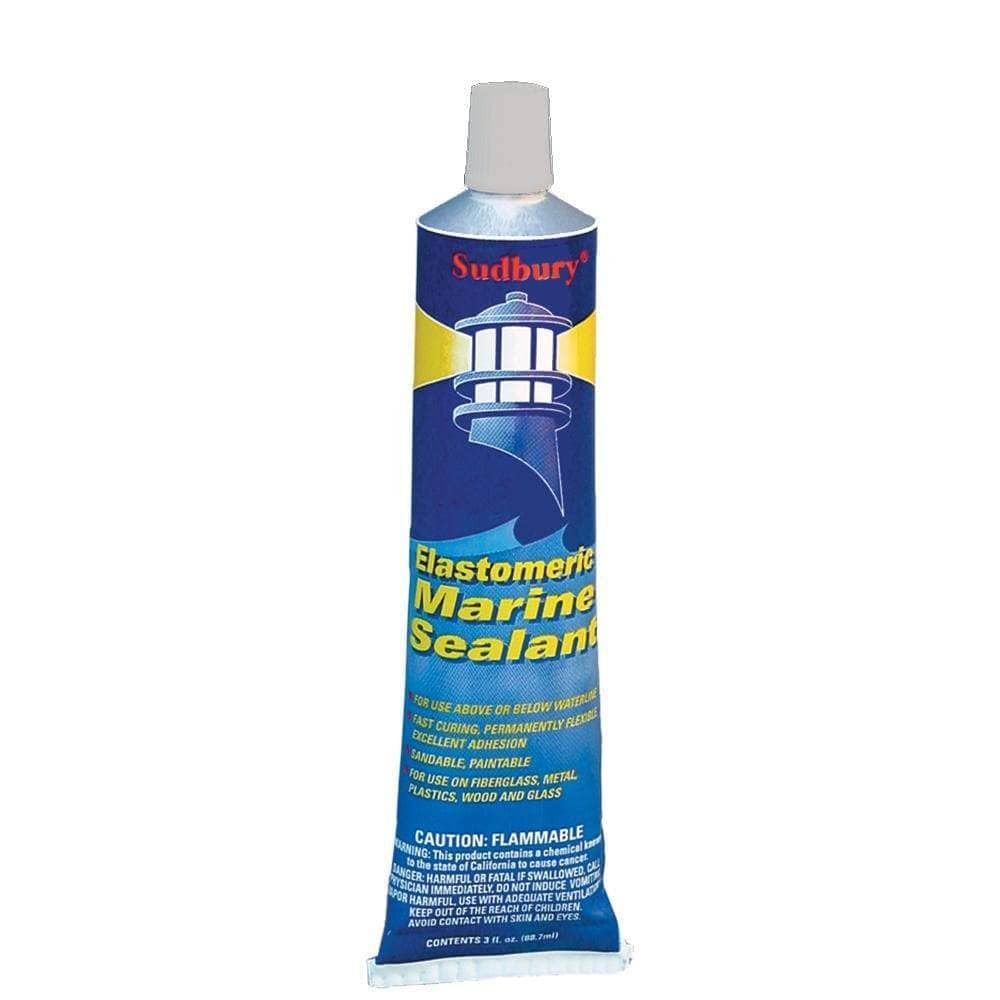 Sudbury Boat Care Hazardous Item - Not Qualified for Free Shipping Sudbury Boat Care Elastomeric Marine Sealant Clear 3 oz #321