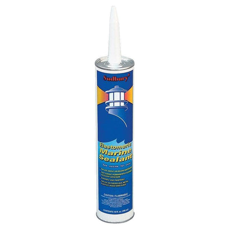 Sudbury Boat Care Hazardous Item - Not Qualified for Free Shipping Sudbury Boat Care Elastomeric Marine Sealant White 10 oz #300