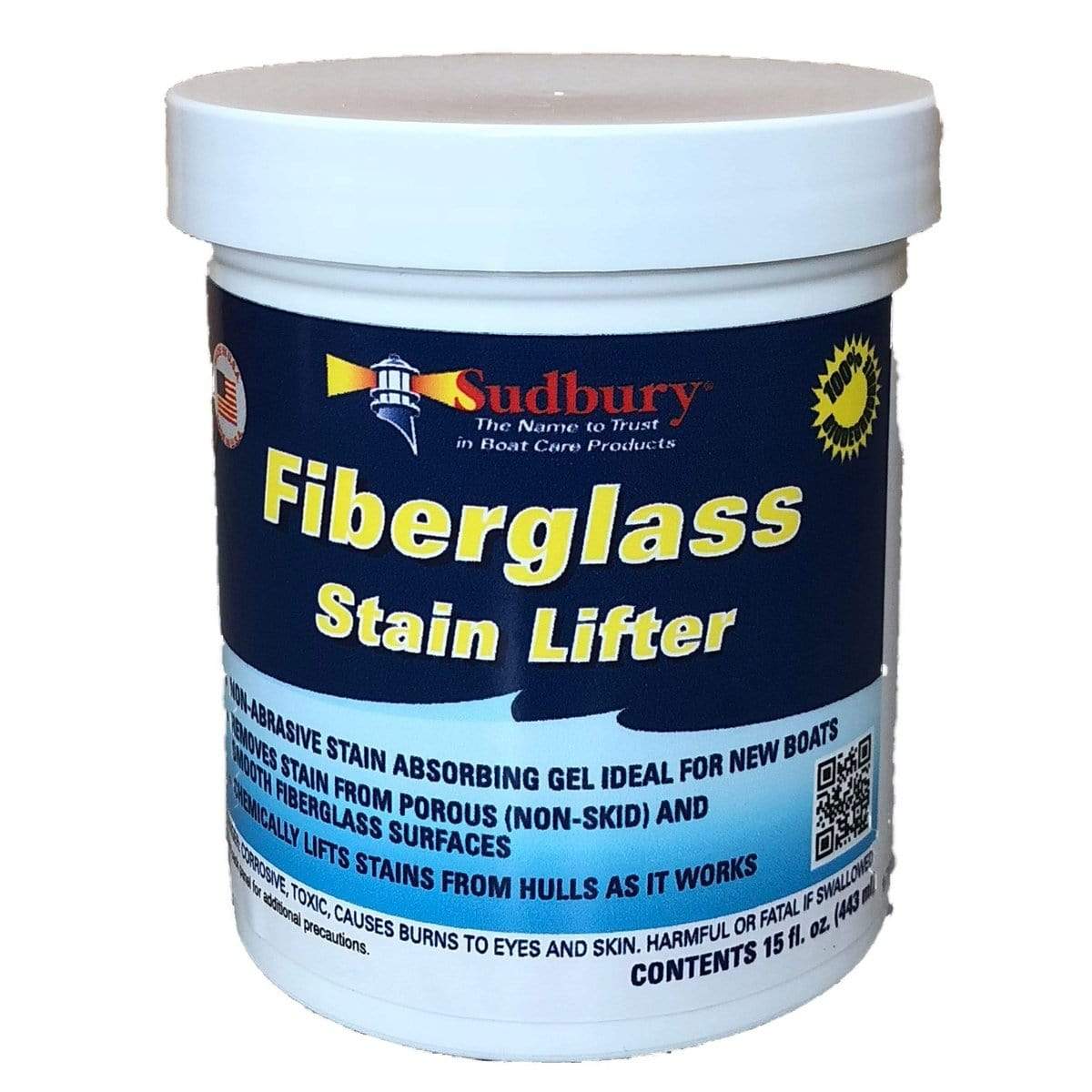 Sudbury Boat Care Qualifies for Free Shipping Sudbury Boat Care Fiberglass Stain Remover #846