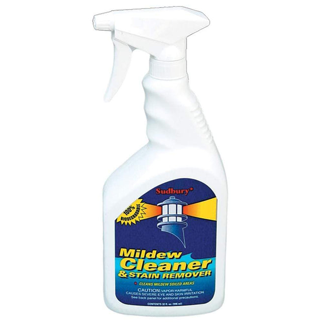 Sudbury Boat Care Qualifies for Free Shipping Sudbury Boat Care Mildew Cleaner & Stain Remover 32 oz #850Q