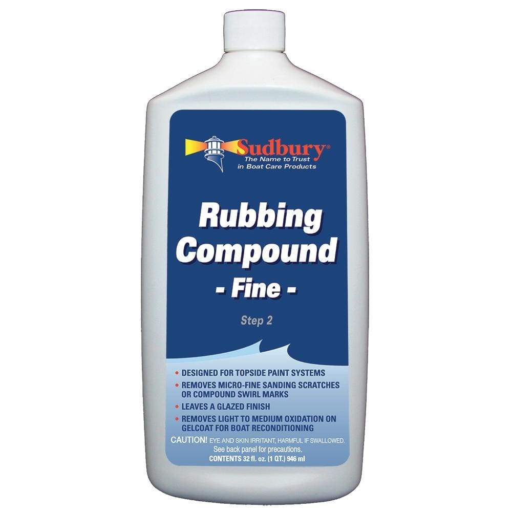 Sudbury Boat Care Qualifies for Free Shipping Sudbury Rubbing Compound Fine Step 2-32 oz #442