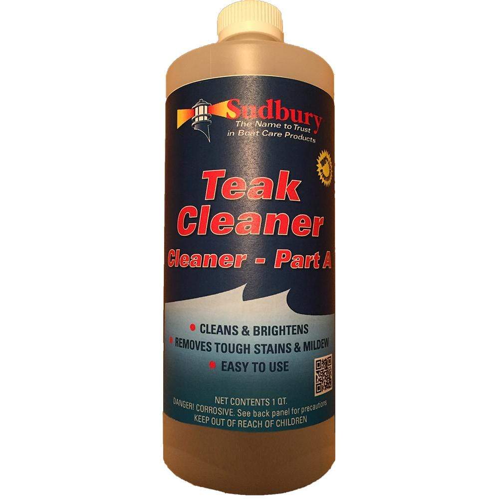 Sudbury Boat Care Qualifies for Free Shipping Sudbury Teak Cleaner Part A Quart #861Q
