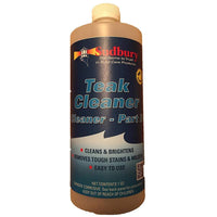 Sudbury Boat Care Qualifies for Free Shipping Sudbury Teak Cleaner Part B Quart #862Q