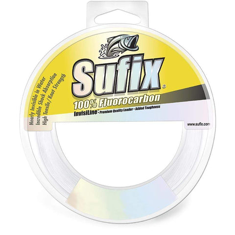 Sufix Qualifies for Free Shipping Sufix 100-Percent Fluorcarbon Invisiline Leader 50 lb 110 yd #682-050
