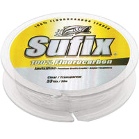 Sufix Qualifies for Free Shipping Sufix 100-Percent Fluorocarbon Invisiline Leader 100 lb 33 yd #683-100