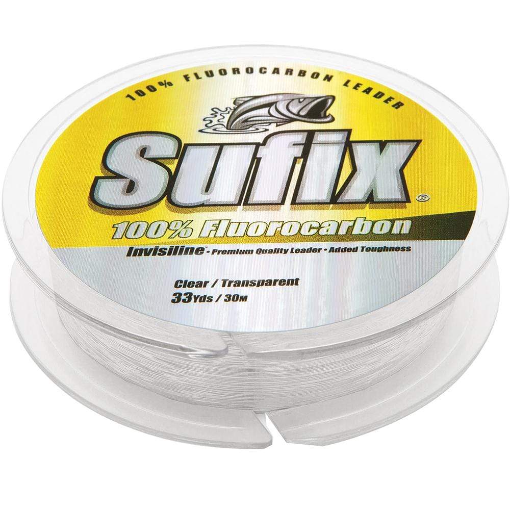 Sufix Qualifies for Free Shipping Sufix 100-Percent Fluorocarbon Invisiline Leader 80 lb 33 yd #683-080