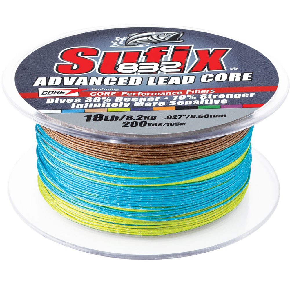 Sufix Qualifies for Free Shipping Sufix 832 Advanced Lead Core Metered 12 lb 200 Yards #658-212MC