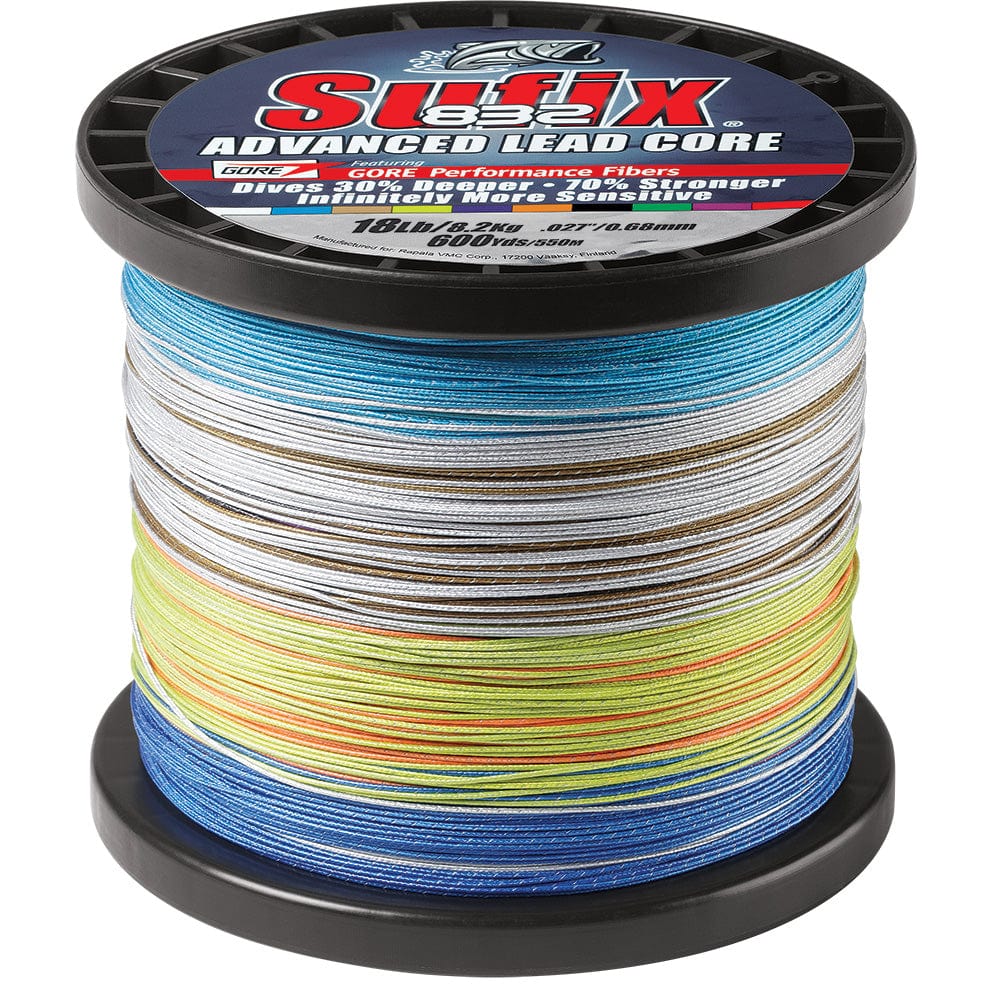 Sufix Qualifies for Free Shipping Sufix 832 Advanced Lead Core Metered 18 lb 600 Yards #658-318MC