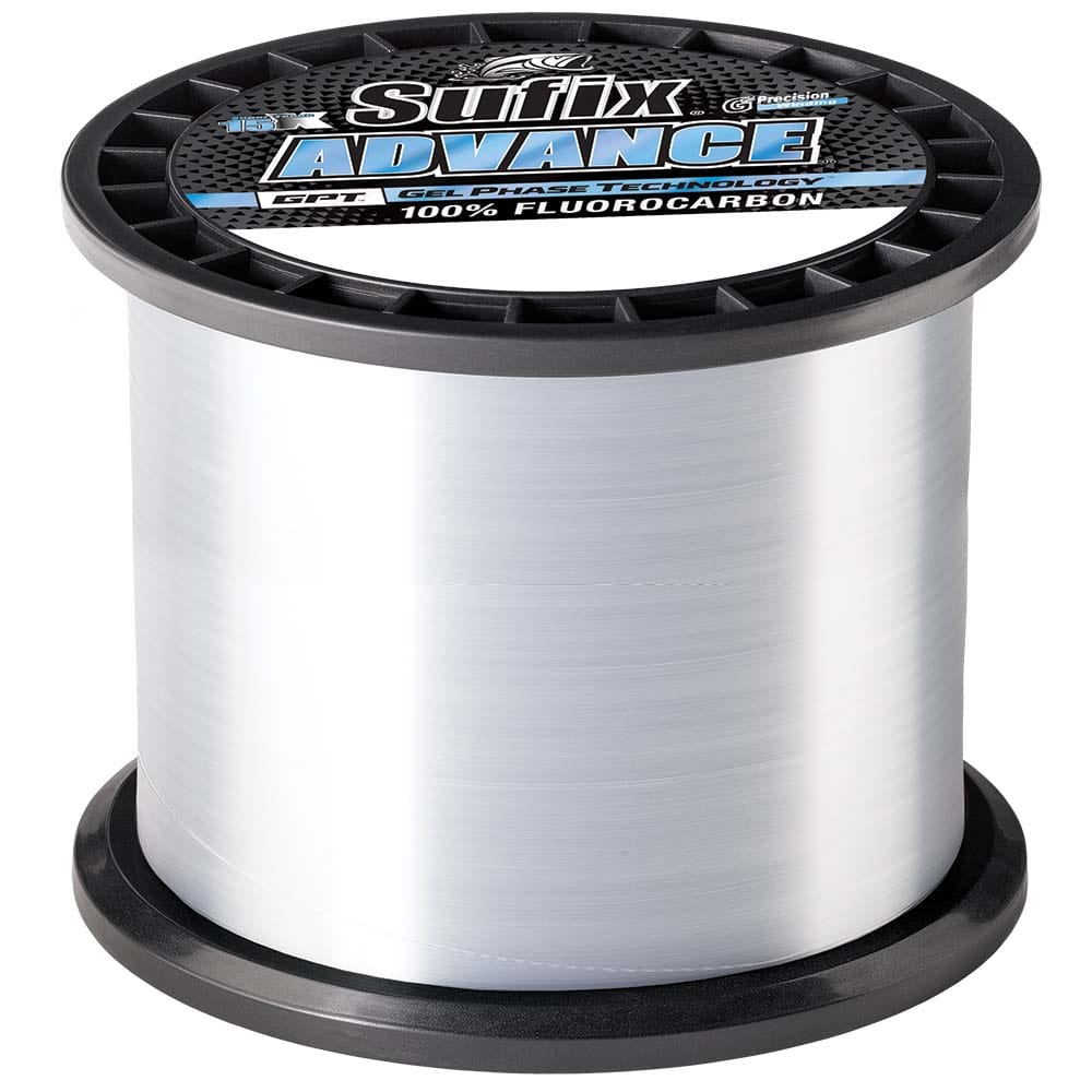 Sufix Qualifies for Free Shipping Sufix Advance Fluorocarbon 30 lb Clear 1200 Yards #679-1030C