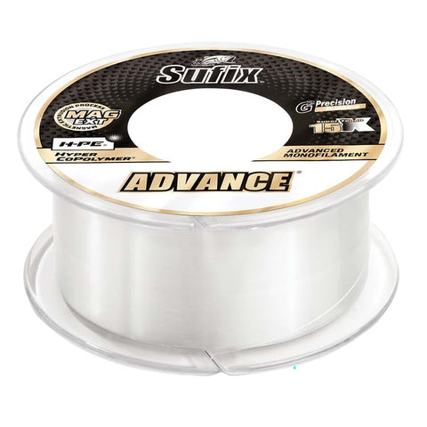 Sufix Qualifies for Free Shipping Sufix Advance Monofilament 12 lb Clear 330 Yards #604-112