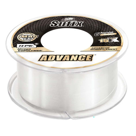 Sufix Qualifies for Free Shipping Sufix Advance Monofilament 12lb Clear 1200 Yards #604-1012