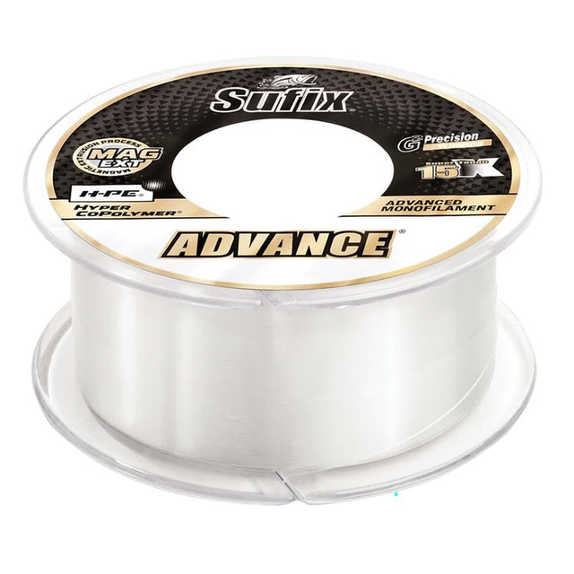Sufix Qualifies for Free Shipping Sufix Advance Monofilament 8 lb Clear 330 Yards #604-108